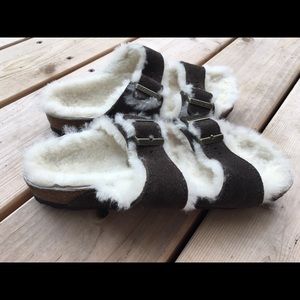 Birkenstocks Arizona Shearling